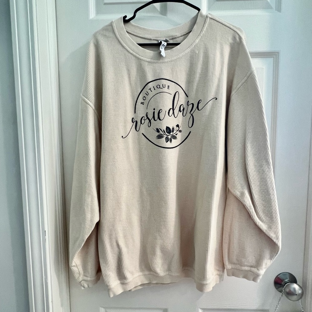 Rosie Daze Corded Crew ✨